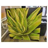 Signed RU. ARDO O/C of Succulent