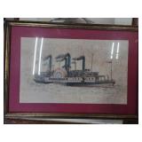 Francis Skiddy Steamboat Print