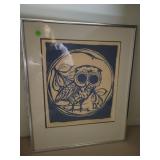 L.E. 8/10 Silk Screen "Owl IX", Signed