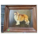 Signed F. Bell O/C of Dog