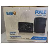 Pyle Audio Indoor/Outdoor Speakers, Bluetooth,