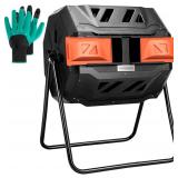 Vivo Sun 43-gal Compost Bin, Assembly Required