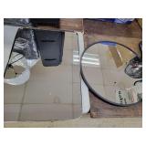 Lot of 2 Contemporary Mirrors, Rectangular &