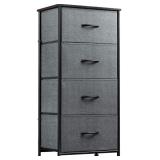Fabric 4-Drawer Storage Cabinet