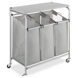 Fabric laundry sorter table