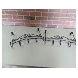 2-Piece Over the Door Garment Hook