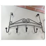 2-Piece Over the Door Garment Hook
