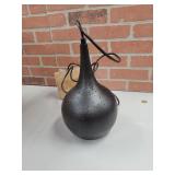 mini pendant light black with gold inside