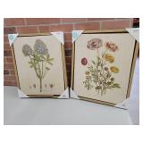 4-Pieces of Framed Decorator Arts