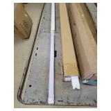 Lot of 4 T8 4FT LED Light Bulbs & LED Shop Light