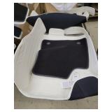White Leather Car Seat Covers
