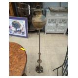 Ornate Brass Floor Lamp
