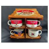 Campbell soup cup set Historic Labels