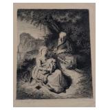 Leopold Flameng (1831ï¿½1911), after Rembrandt van R