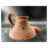Ancient Near Eastern Terracotta Oil Lamp, Joppa, P