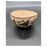 signed Acoma pottery bowl