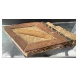 Section of Roman Geometric Mosaic Flooring