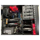 Custom Built Desktop Computer with Dell Monitor
