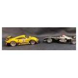 Two Slot Race Cars: Porsche Gt1 Evo and McLaren M2
