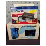 Aquarium Quiet Flow 75 and AquaMaxx Hang on