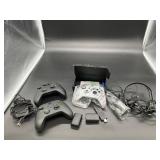 X box controllers and accessories