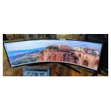 Samsung 46' curved monitor