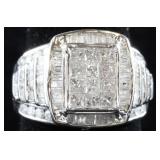10K Diamond Ring
