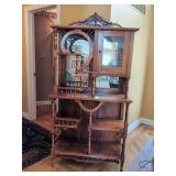 Victorian Aesthetic Movement Style Walnut ï¿½tagï¿½re
