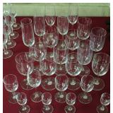 Twenty Four Pieces Baccarat "Provence" Crystal Ste