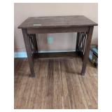 Antique Arts & Crafts / Art Nouveau Oak Writing De