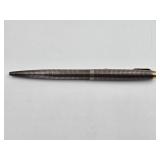 Parker 75 ï¿½Ciseleï¿½ Sterling Cap & Barrel Ballpoint
