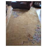 Handmade Chinese Art Deco Style Rug ï¿½ Gold Ground