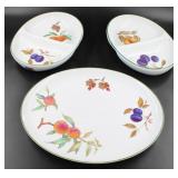 Royal Worcester "Evesham Vale" 10 Serving Dishes