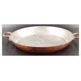 Bridge Kitchenware French Copper Two Handled 13.5"
