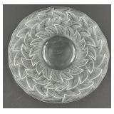 R. Lalique ï¿½Ormeauxï¿½ 12" Diameter Plate