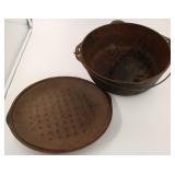 Cast Iron Dutch Oven with Lid; #12