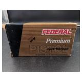 Federal Premium 9mm Luger 124 Grain Hydra-Shok Jac