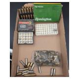 Assorted Ammunition Cartridges and Brass Casings C
