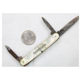 HSB Folding Pocket Knife- 2 Blade, O-V-B