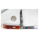 Case XX 6207 SS Mini Trapper Pocket Knife ï¿½ Red Ji