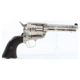 Colt Single Action Army Revolver .45 Colt, Engrave