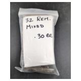 Assorted .32 Remington Rifle Cartridges, Quantity