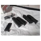 Assorted Glock Magazine Lot: Four .40 Caliber and