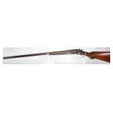 Antique Eclipse 12 Gauge Double Barrel Shotgun, Ex