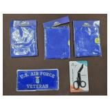 Opportunity Lot: U.S. Navy Flags(x3), USAF Front L