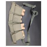 5.56mm M855 Ball Ammunition Bandolier with 10-Roun
