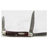 Case Folding Pocket Knife ï¿½ 3 Blade Stockman