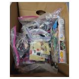 Star Wars LEGO Set 75091 and Assorted Action Figur