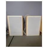 Pair of In-Wall Audio Speakers with Horn Tweeters