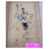 Assorted Sterling Silver Jewelry Collection Includ